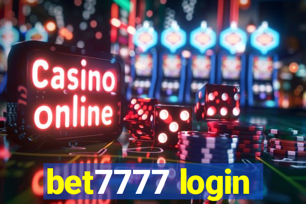 bet7777 login